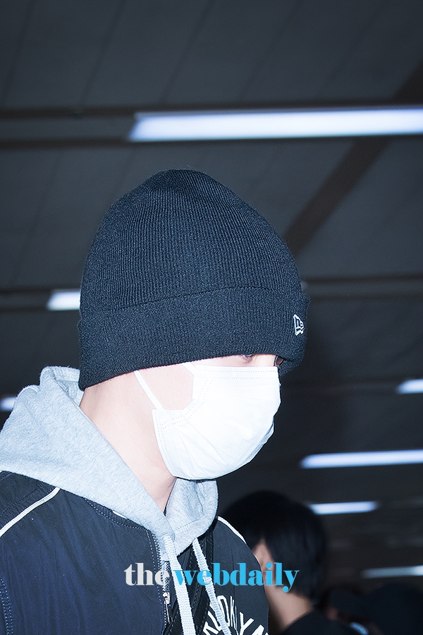 엑소(EXO) 디오, 김포국제공항 입국 현장