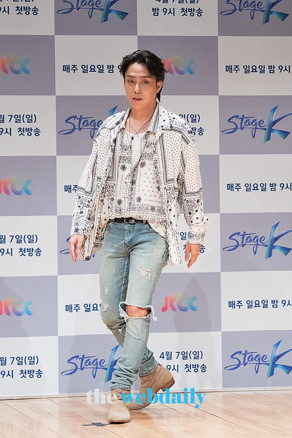 젝스키스(SECHSKIES) 은지원, JTBC ‘스테이지K’ 제작발표회 현장