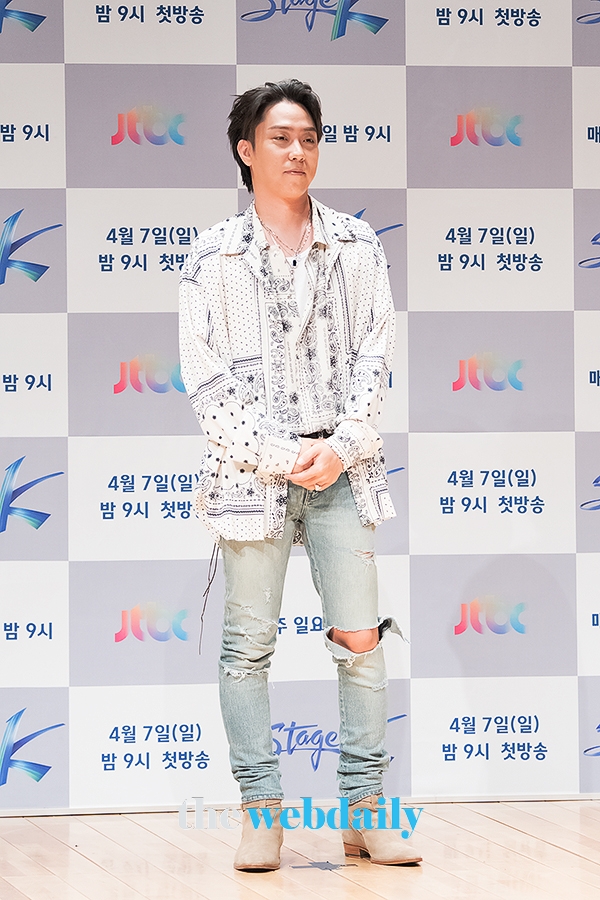 젝스키스(SECHSKIES) 은지원, JTBC ‘스테이지K’ 제작발표회 현장