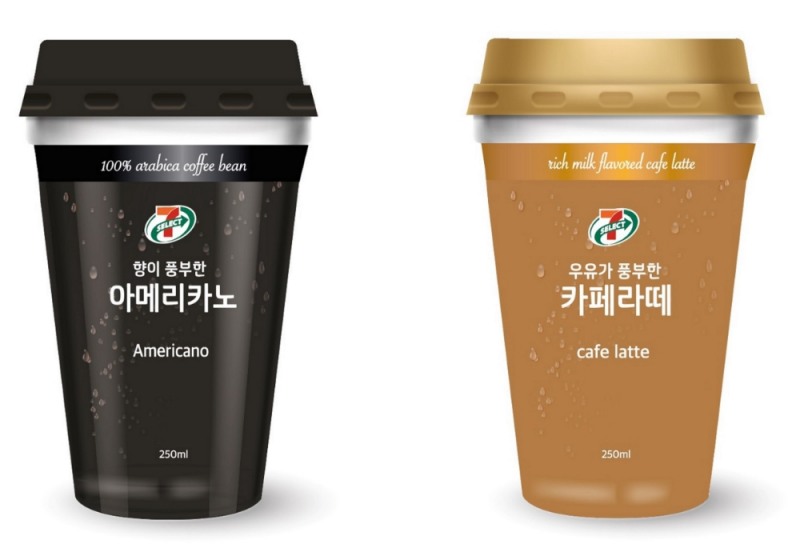 세븐일레븐, '세븐셀렉트 투명컵커피' 출시