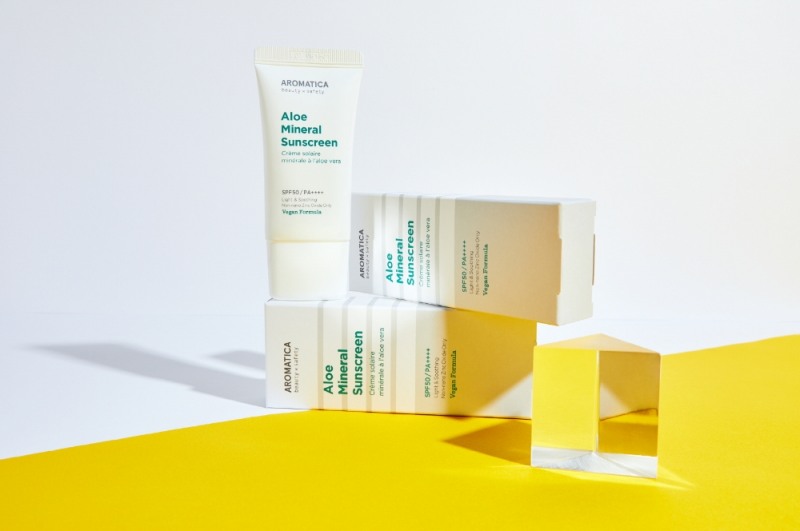 아로마티카, ‘알로에 미네랄 선스크린’ 출시