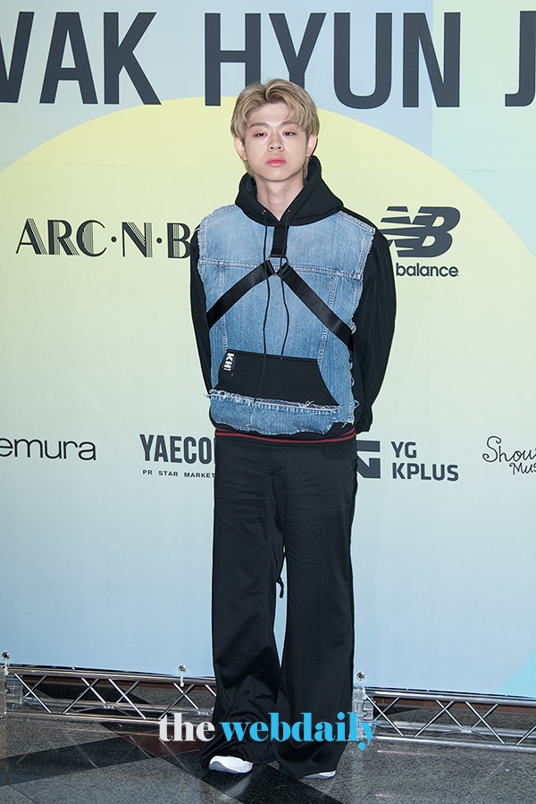 그리, 곽현주 컬렉션 2019 F/W 오프쇼 포토월 행사 현장