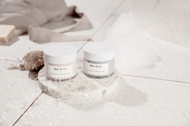 베이직(Beigic) 스크럽 샴푸 & 헤어 마스크 출시