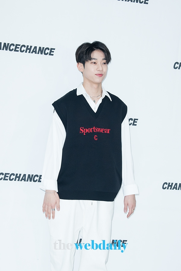 AB6IX 김동현, '챈스챈스' 2019 SS 컬렉션 포토월 행사 현장