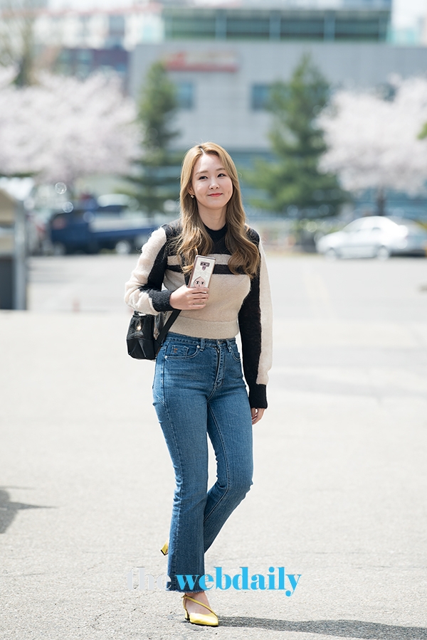 오정연, KBS2 '대국민 토크쇼 안녕하세요' 출근길 현장