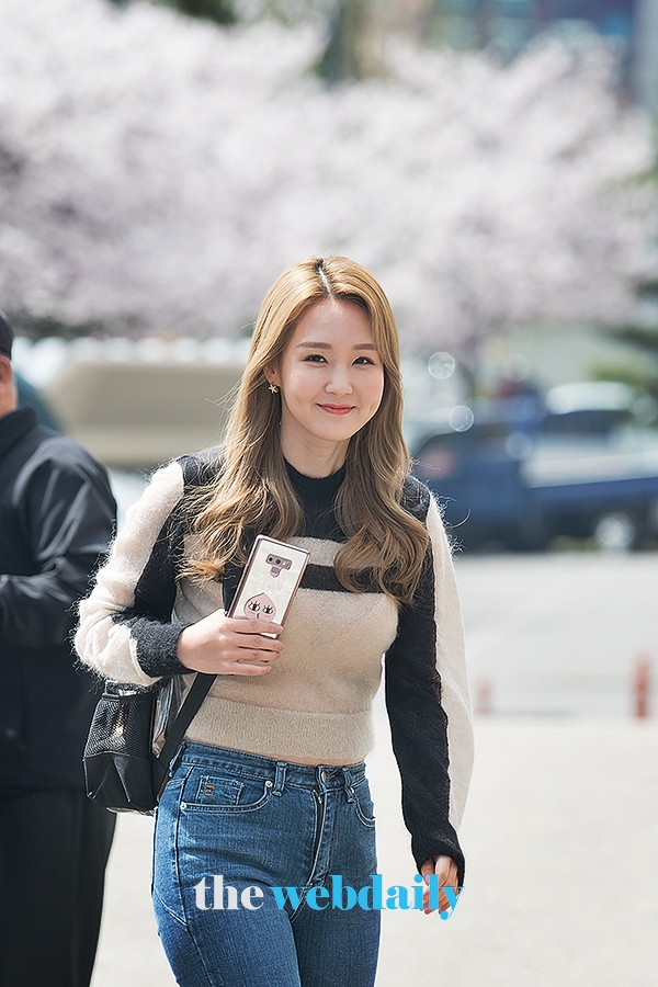 오정연, KBS2 '대국민 토크쇼 안녕하세요' 출근길 현장