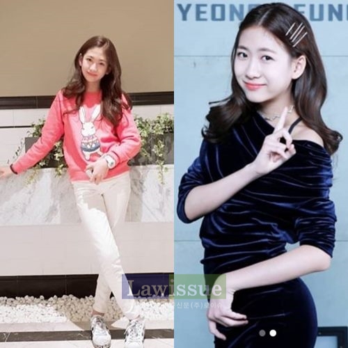 아역배우 박민하의 돋보이는 다리라인 / 출처 : instagram