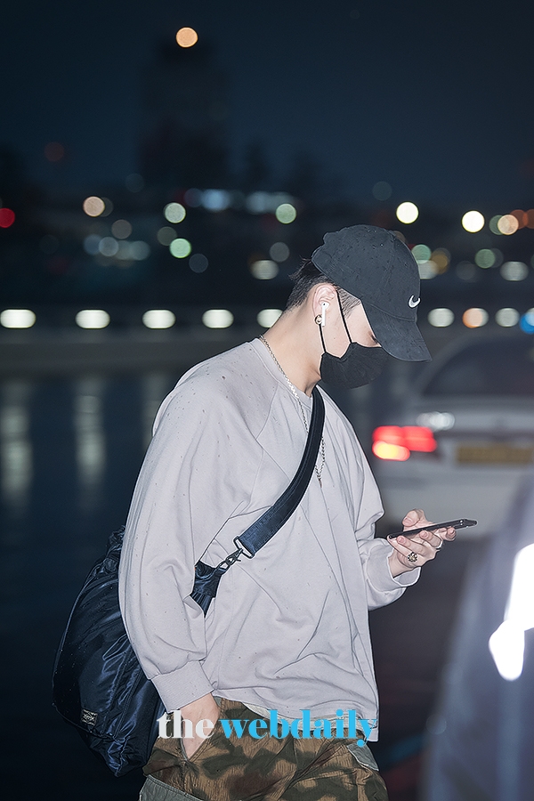 Jus2(저스투) 제이비, 김포국제공항 출국 현장