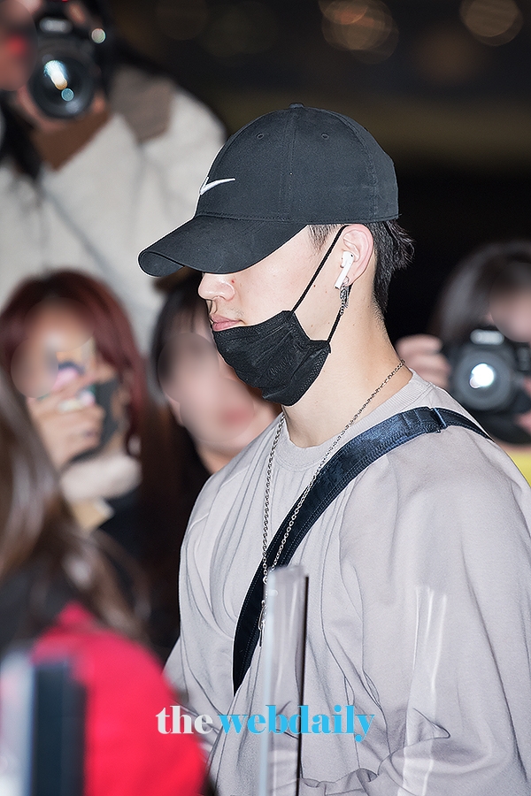 Jus2(저스투) 제이비, 김포국제공항 출국 현장
