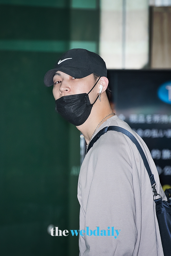 Jus2(저스투) 제이비, 김포국제공항 출국 현장