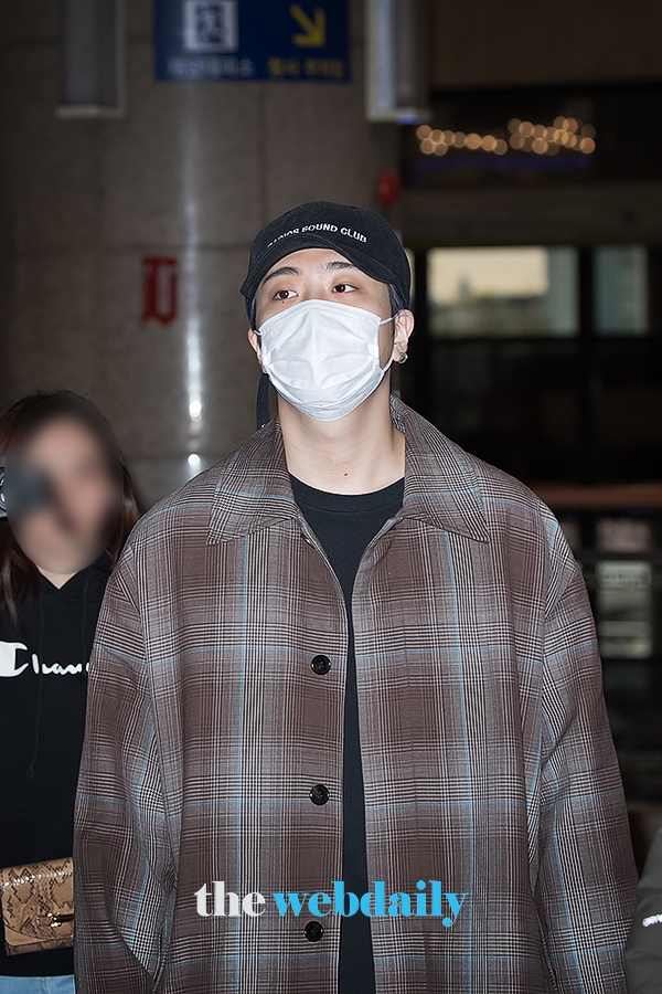 갓세븐(GOT7) 영재, 인천국제공항 출국 현장