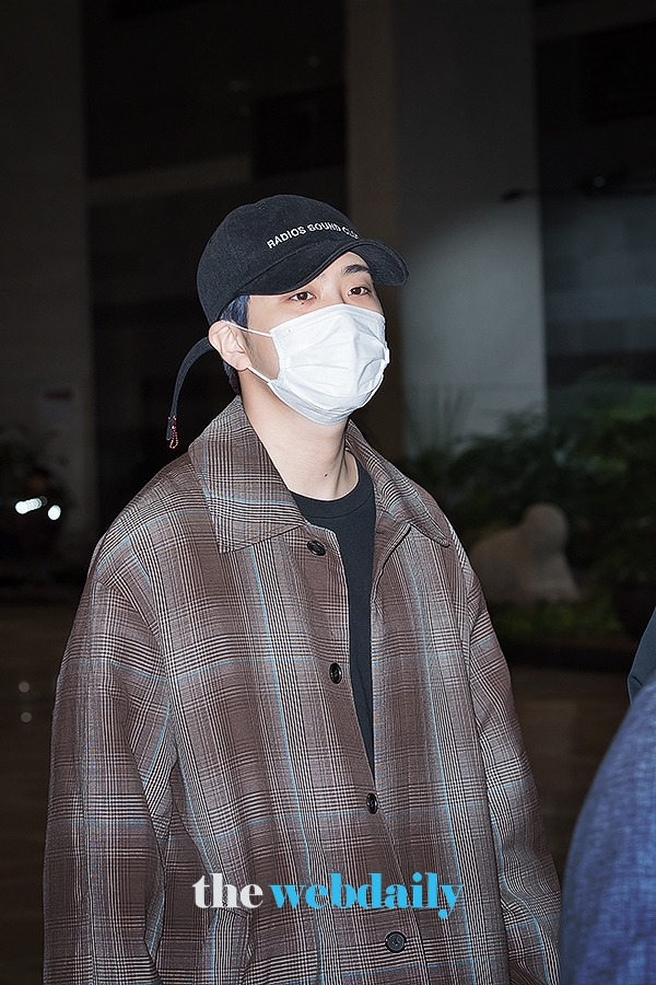 갓세븐(GOT7) 영재, 인천국제공항 출국 현장