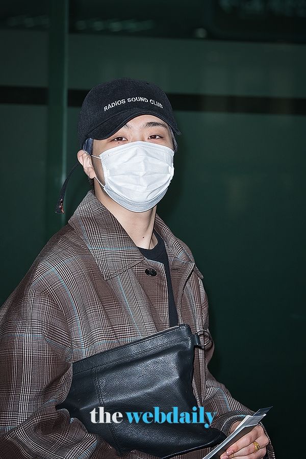 갓세븐(GOT7) 영재, 인천국제공항 출국 현장
