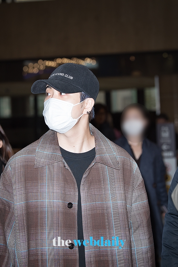 갓세븐(GOT7) 영재, 인천국제공항 출국 현장
