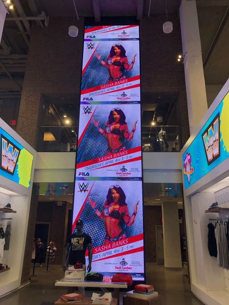 휠라(FILA) X WWE 컬렉션, 미국 풋라커 독점 공개