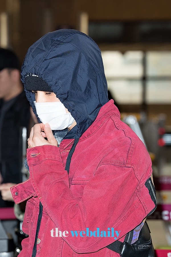 하이라이트 이기광, 김포국제공항 출국 현장