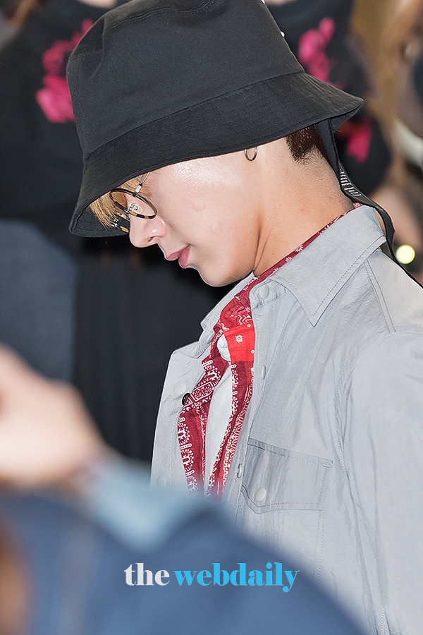 WayV 텐, 김포국제공항 출국 현장