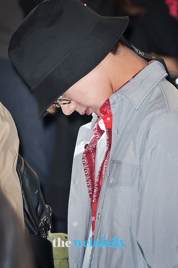 WayV 텐, 김포국제공항 출국 현장