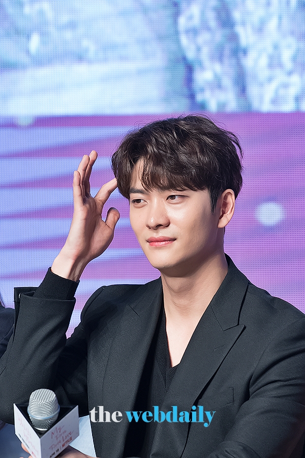 강태오, 넷플릭스 드라마 '첫사랑은 처음이라서' 제작발표회 현장