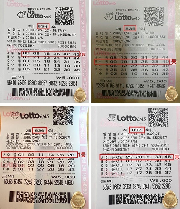 로또리치 4주 연속 수동 1등 당첨자 배출... 100명 돌파 코앞