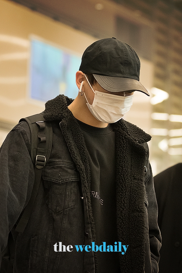 방탄소년단(BTS) 정국, 인천국제공항 입국 현장