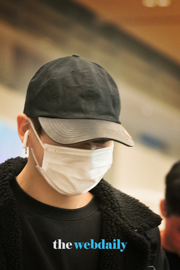 방탄소년단(BTS) 정국, 인천국제공항 입국 현장