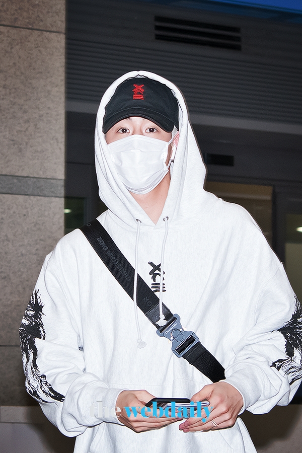 갓세븐(GOT7) 마크, 인천국제공항 입국 현장