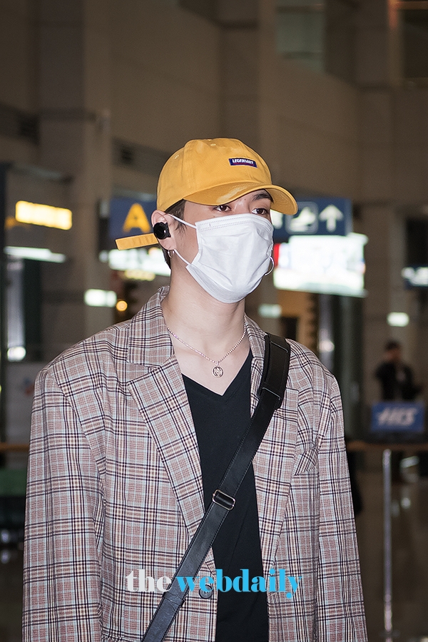 갓세븐(GOT7) 유겸, 인천국제공항 입국 현장