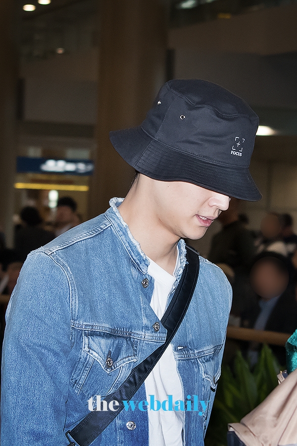 갓세븐(GOT7) 제이비, 인천국제공항 입국 현장