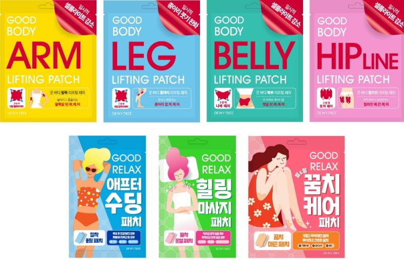 듀이트리, ‘굿 바디·굿 릴랙스’ 패치 라인 올리브영 독점 판매
