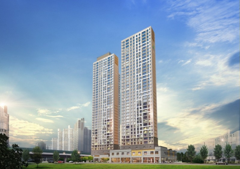 우만 한일베라체 ECO PLUS 투시도.(사진=리얼투데이)