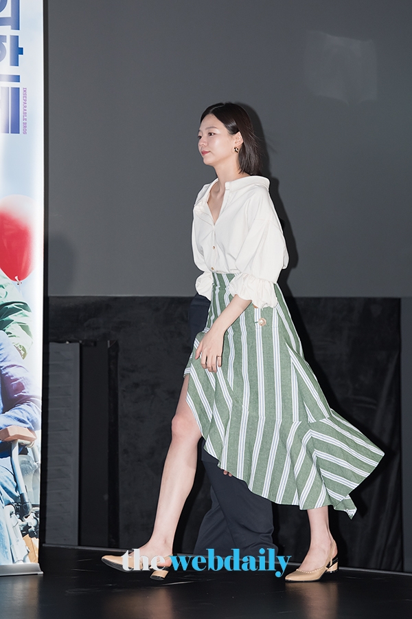 이솜, 영화 '나의 특별한 형제' 언론시사회 현장