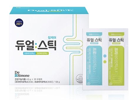바이오일레븐, 장 건강 듀얼 케어 시스템 ‘드시모네 듀얼스틱 장케어’ 론칭