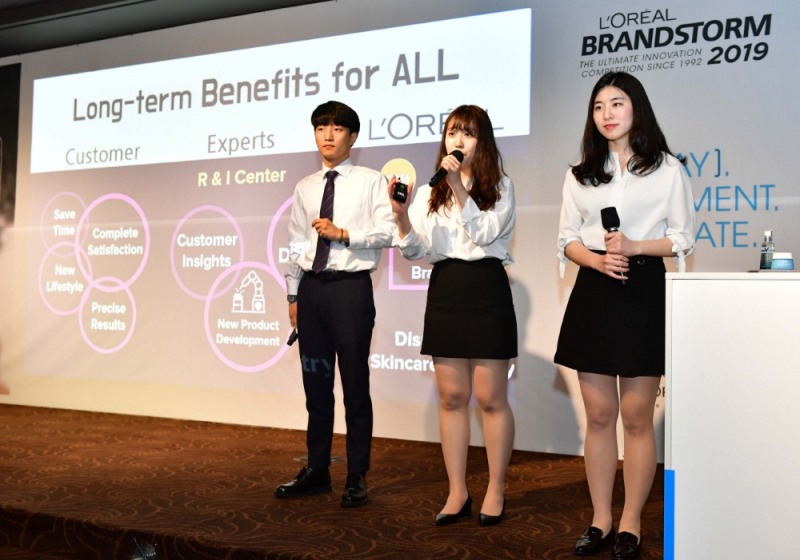 ‘2019 로레알 브랜드스톰’ 국내 결선, 연세대 포 슈어팀 최종 우승