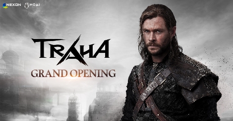 트라하 광고모델 '크리스 헴스워스'. 사진=넥슨