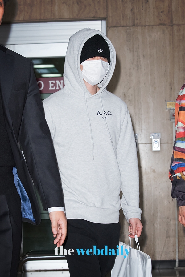 엑소(EXO) 디오, 김포국제공항 입국 현장