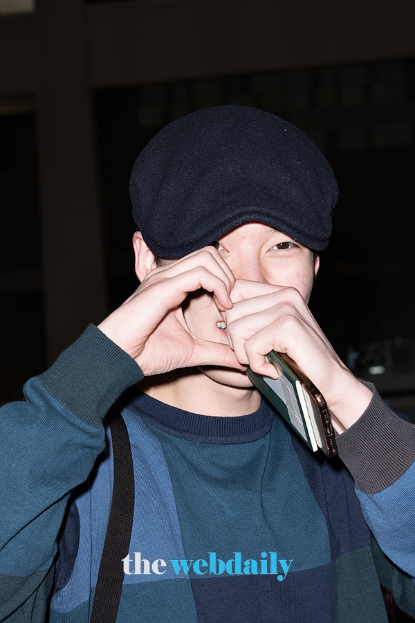 BAP 젤로, 김포국제공항 출국 현장