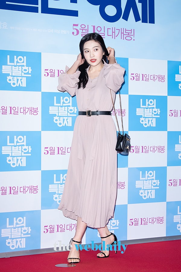 레드벨벳 조이, 영화 '나의 특별한 형제' VIP 시사회 현장