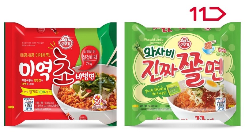 11번가, ‘오뚜기 미역 비빔면’ 단독 판매