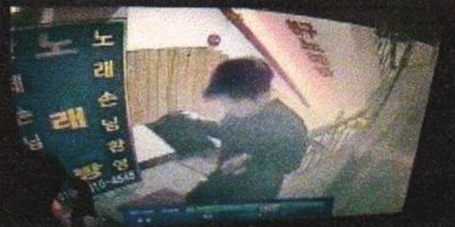 범행직후 피의자 모습.(사진제공=부산경찰청)