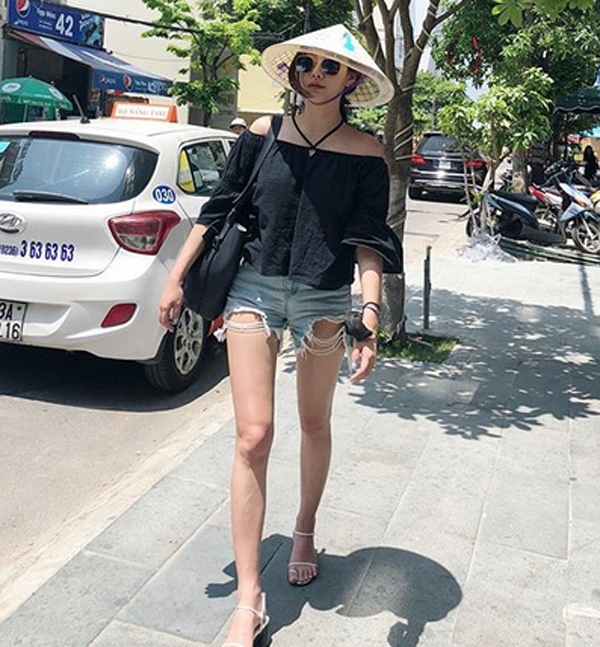 ‘송다예’의 모습이 단박에 시선을 사로 잡는다 / 출처 에스엔에스