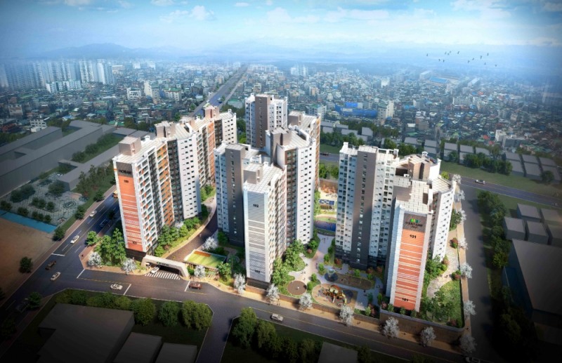 내당내서 재건축 조감도.(사진=호반건설)