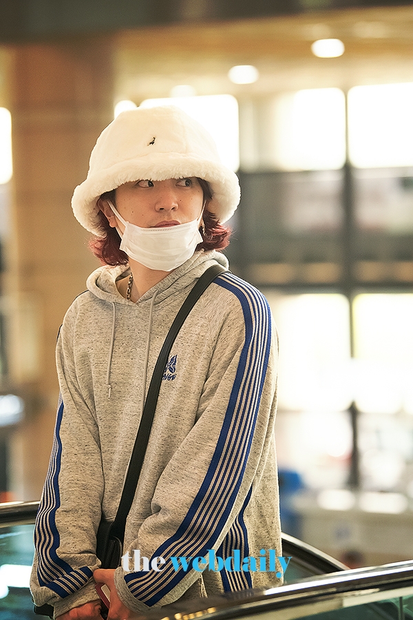 세카이노오와리 후카세 사토시, 김포국제공항 출국 현장
