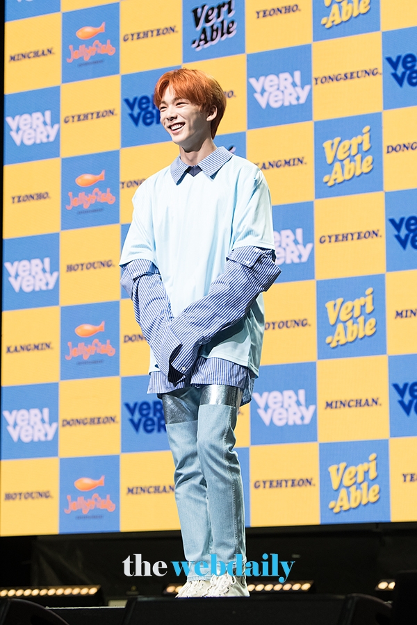 VERIVERY(베리베리) 민찬, 두 번째 미니 앨범 ‘VERI-ABLE(베리어블)’ 쇼케이스 현장