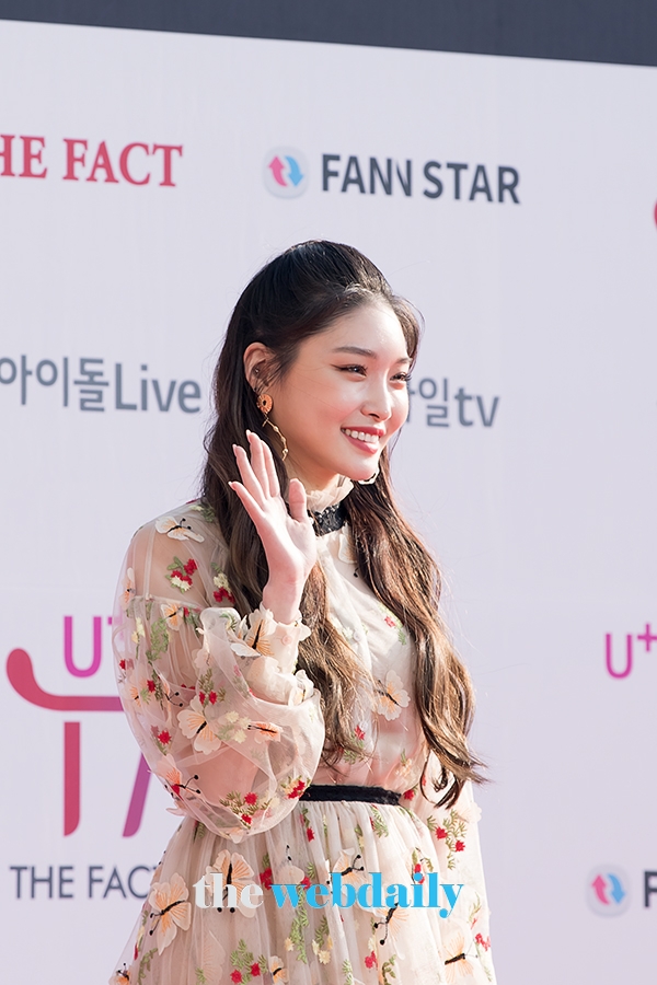 청하, U+5G 더팩트 뮤직 어워즈 레드카펫 행사