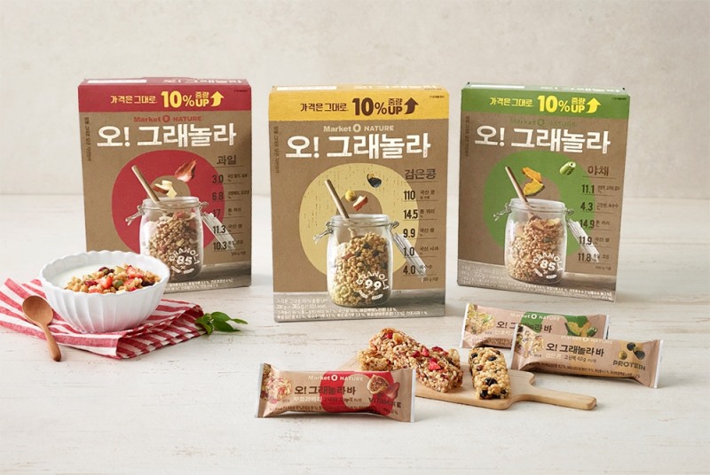 오리온 ‘오!그래놀라’, ‘오!그래놀라바’, 출시 9개월 만에 합산 누적판매량 1000만 개 돌파