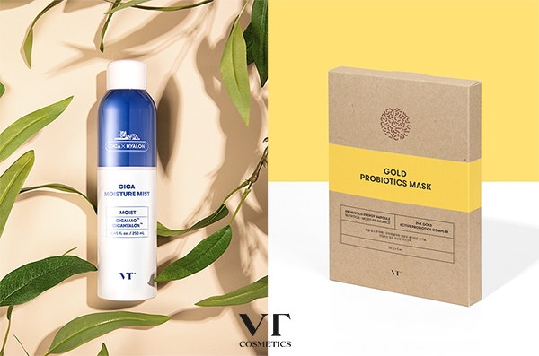 브이티 코스메틱, ‘시카 수분 미스트 & 골드 프로바이오틱스 마스크’ 출시