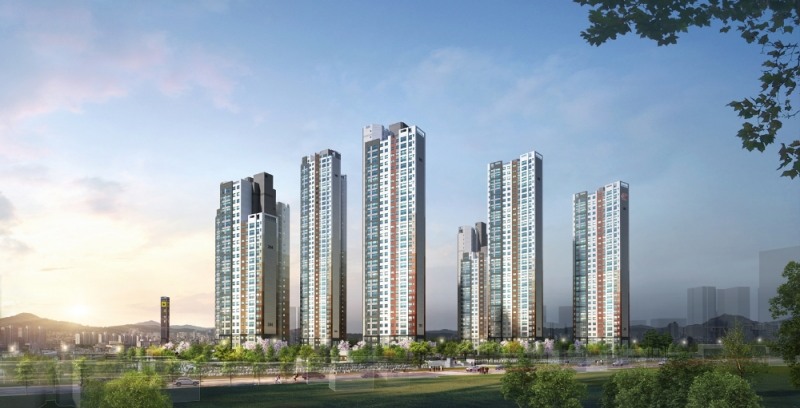 힐스테이트 명륜 2차 투시도.(사진=현대엔지니어링)