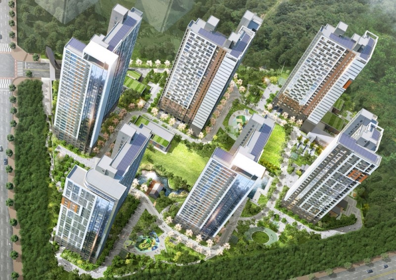 감일 에코엔 e편한세상 조감도.(사진=대림산업)