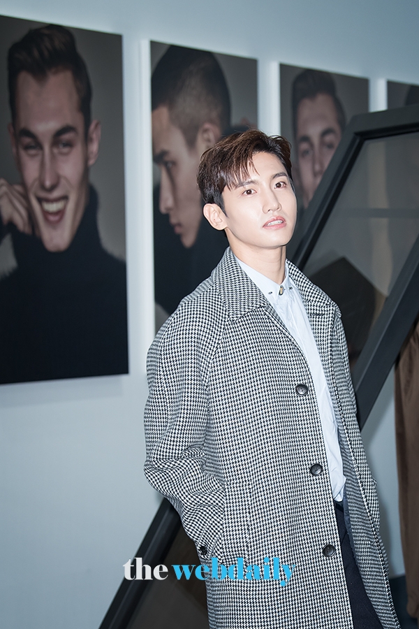 동방신기(TVXQ) 최강창민, 티아이포맨 리브랜딩 포토월 행사 현장